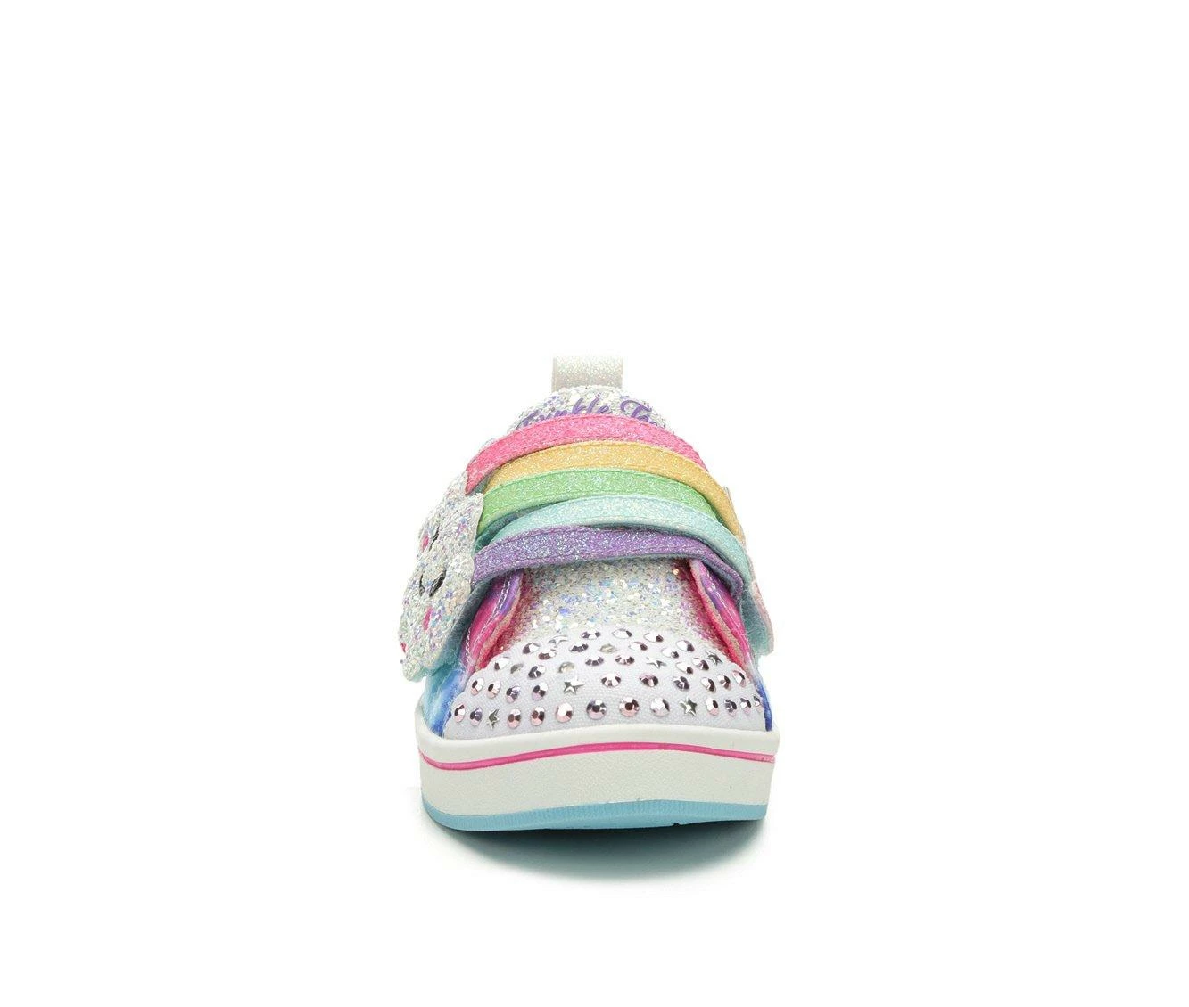 Budget โ Girls' Skechers Toddler & Little Kid Sparkle Rayz Rainbow Smiles Light-Up ๐ Shoes Multi ๐ - Image 5