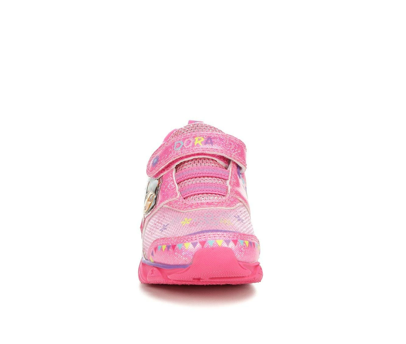 New π Girls' Nickelodeon Toddler & Little Kid Dora The Explorer 7 Light-Up π Sneakers Pink 𧨠- Image 5