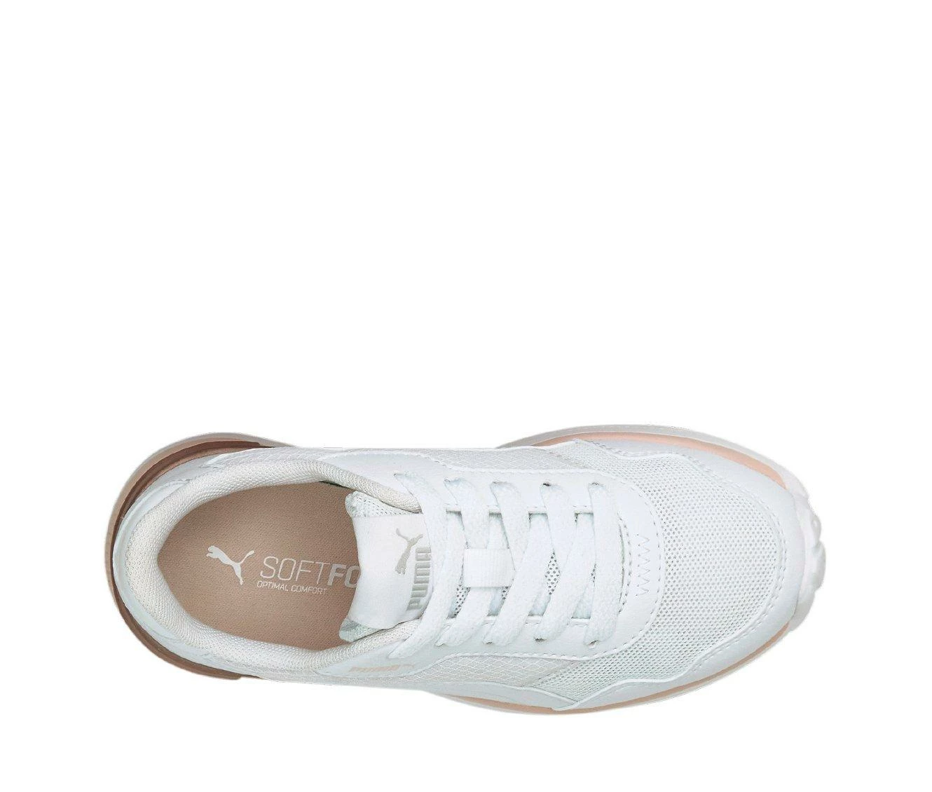 Cheapest ๐ Girls' Puma Little Kid & Big Kid R78 Voyage Platform ๐ Sneakers Wht/Wht/Lotus โ - Image 5