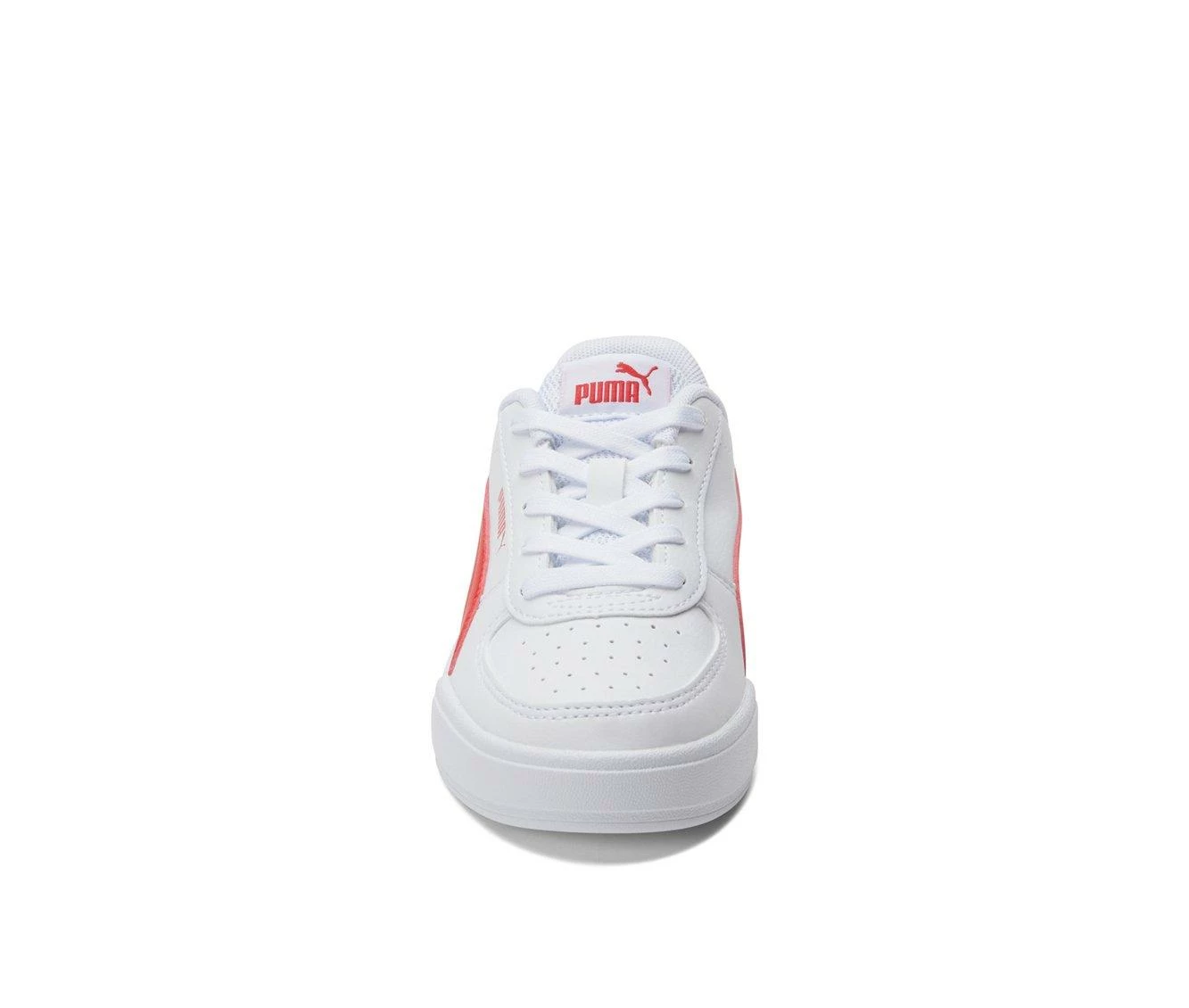 Deals โจ Girls' Puma Little Kid & Big Kid Caven ๐ Sneakers White/Red โ๏ธ - Image 5