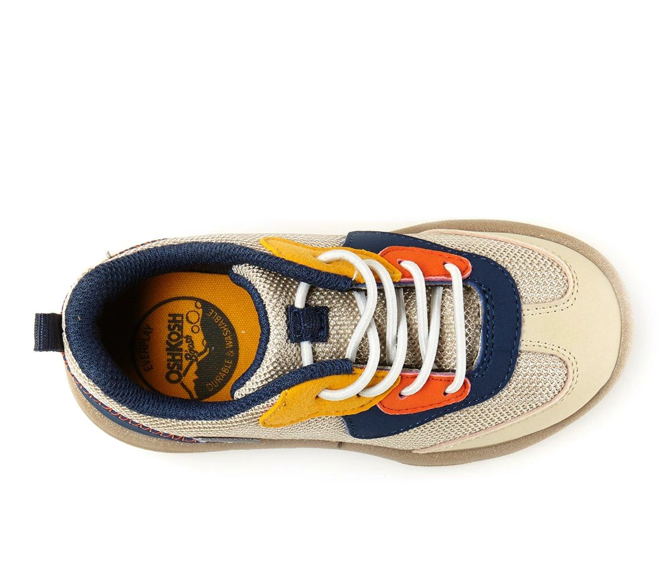 Best Pirce ๐ Kids' OshKosh B'gosh Infant & Toddler & Little Kid Darcy ๐ Sneakers Khaki ๐คฉ - Image 5