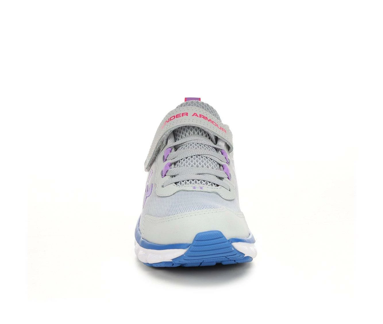Brand new โ๏ธ Girls' Under Armour Little Kid Assert 9 Wide Running ๐ Shoes Grey/Wht/Lilac ๐ - Image 5