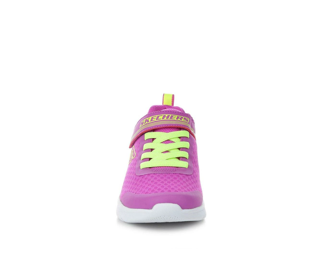 Budget ๐ Girls' Skechers Little Kid & Big Kid Microspec Max Running ๐ Shoes Purple/Ylw/Wht ๐ - Image 5