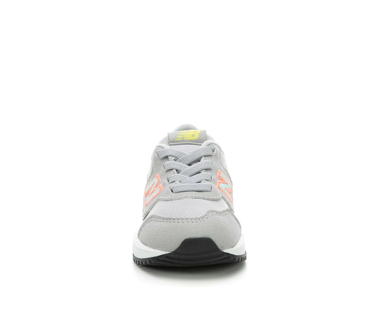 Hot Sale โจ Girls' New Balance Infant & Toddler X70 IZX70GH1 Slip-On Running ๐ Shoes Grey/Teal/Pink โจ - Image 5