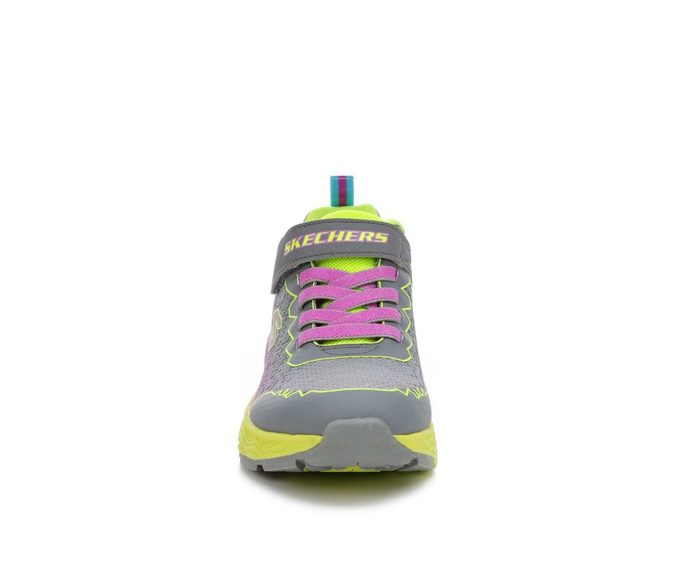 Budget โ๏ธ Girls' Skechers Little Kid & Big Kid Adventure Blitz Running ๐ Shoes Grey/Multi ๐ - Image 5