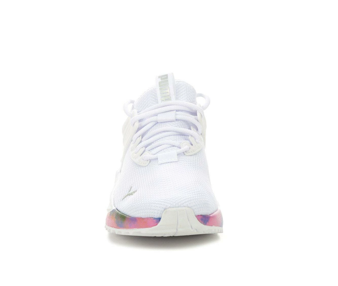 Budget โจ Girls' Puma Big Kid Puma Pacer Future Bleached Running ๐ Shoes White/Multi ๐งจ - Image 5