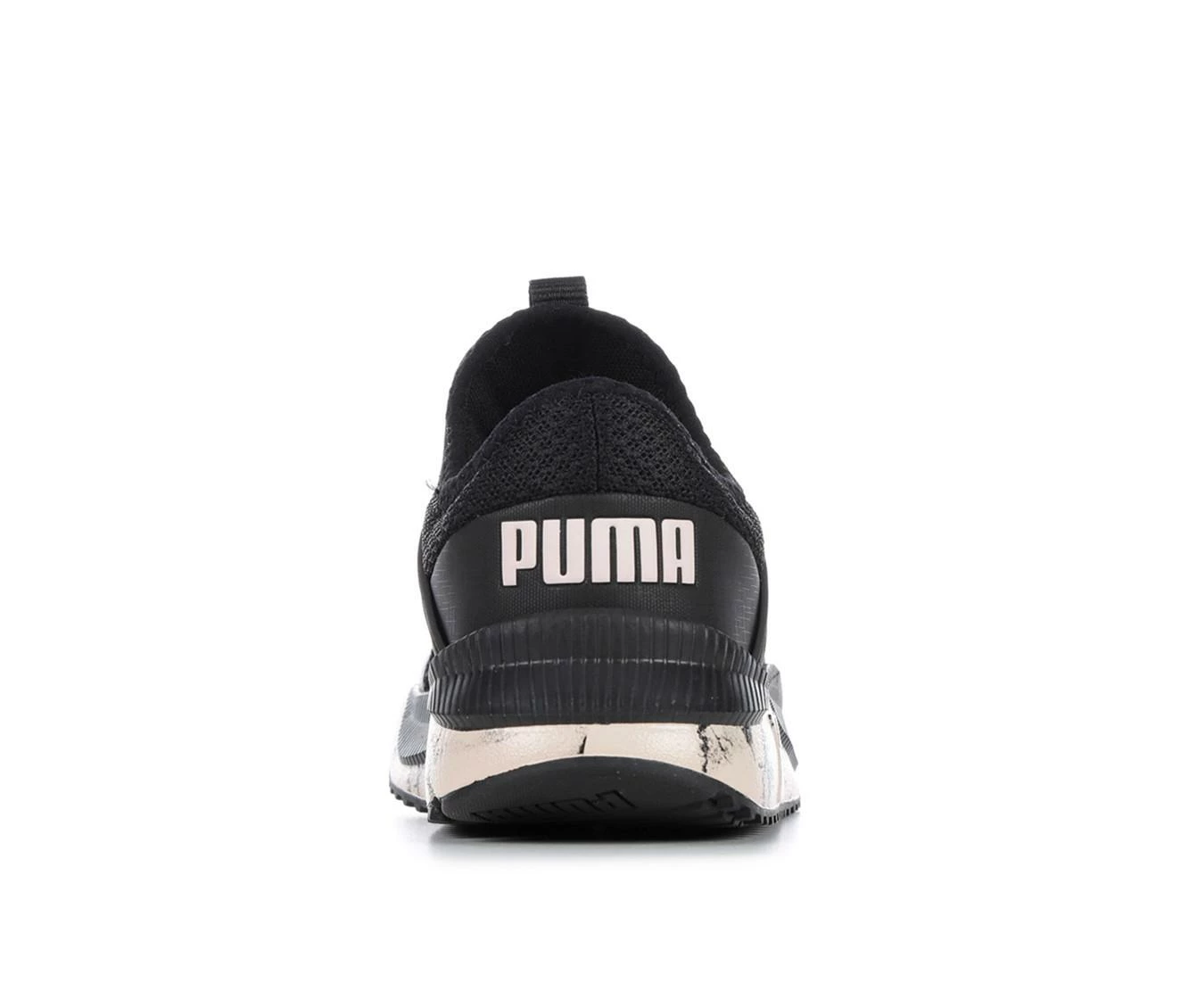 New โญ Girls' Puma Little Kid & Big Kid Pacer Future Marble Slip-On Running ๐ Shoes Blk/Wht/Rose ๐ฅฐ - Image 6
