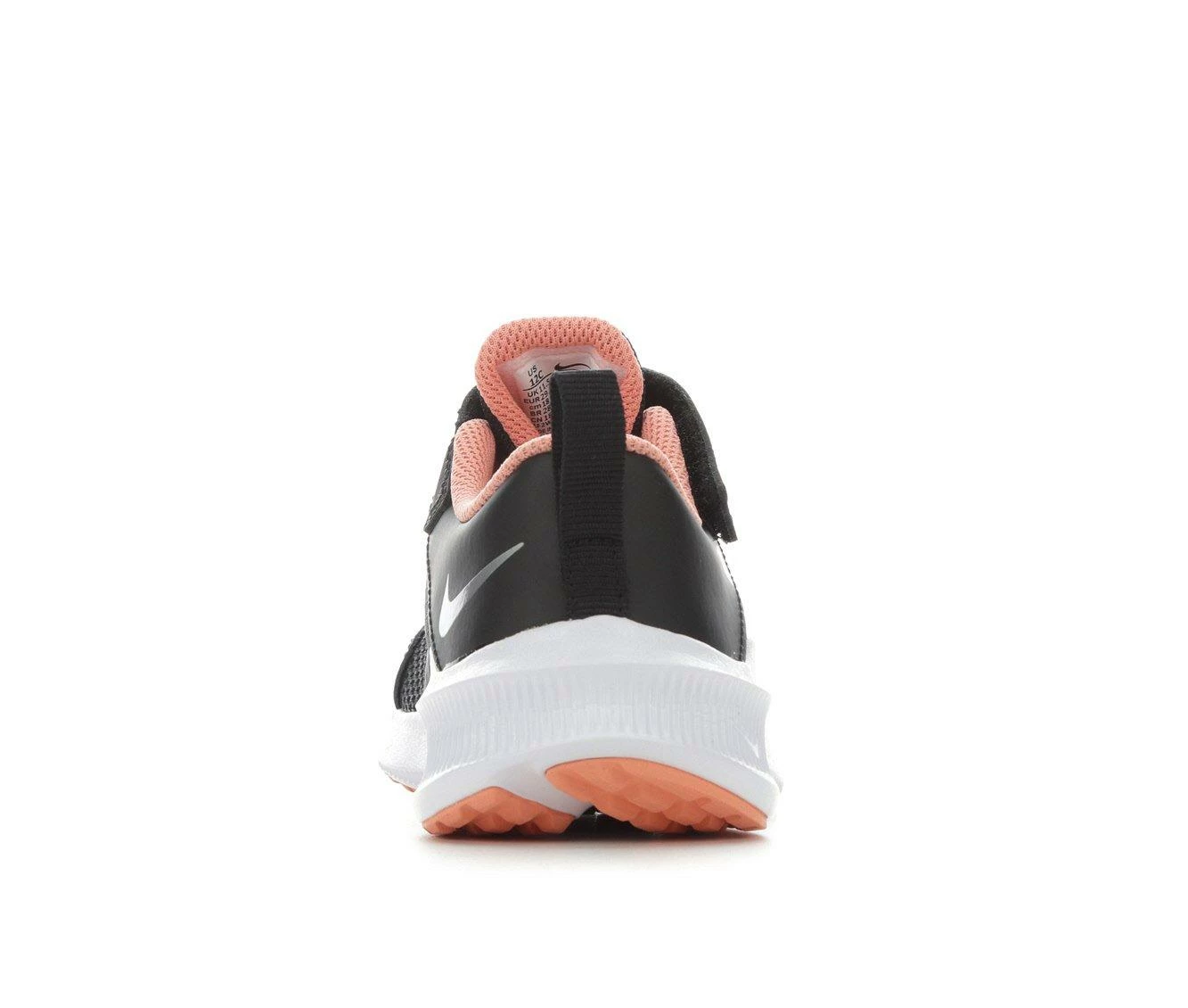 Cheapest ๐งจ Girls' Nike Little Kid Downshifter 11 Running ๐ Shoes Black/Peach/Wht ๐ - Image 6