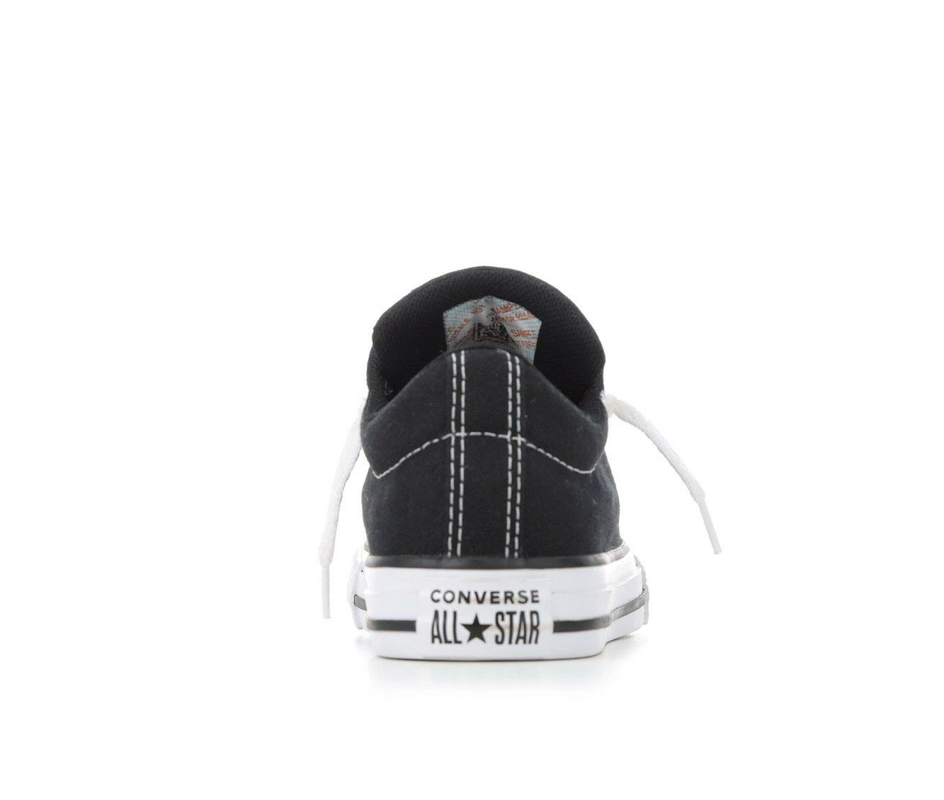 Brand new ๐ Kids' Converse Big Kid Chuck Taylor All Star Street Ox Slip-On ๐ Sneakers Black/White ๐คฉ - Image 6