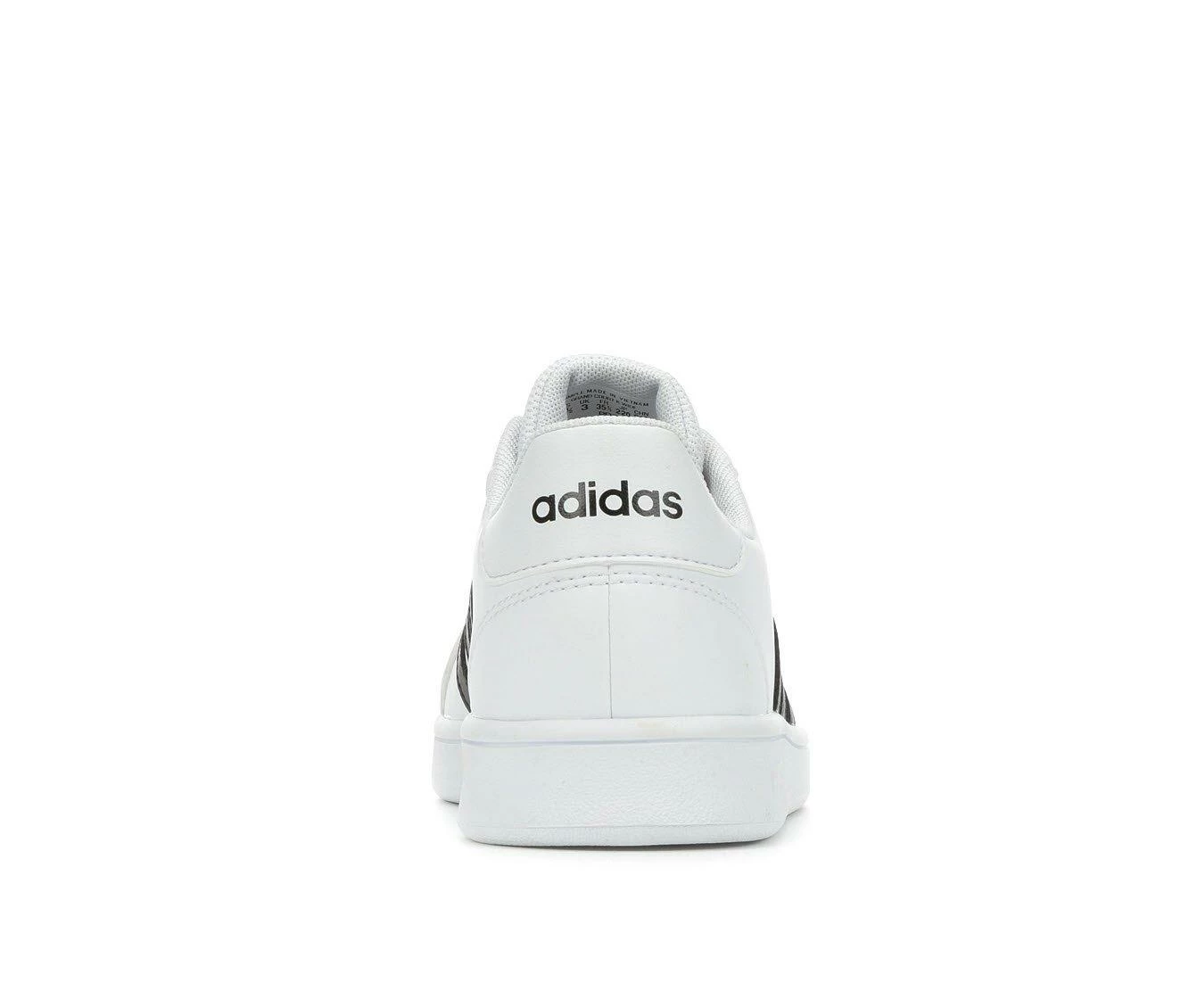Top 10 ๐ Kids' Adidas Little Kid & Big Kid Grand Court ๐ Sneakers Wht/Blk/Wht ๐งจ - Image 6