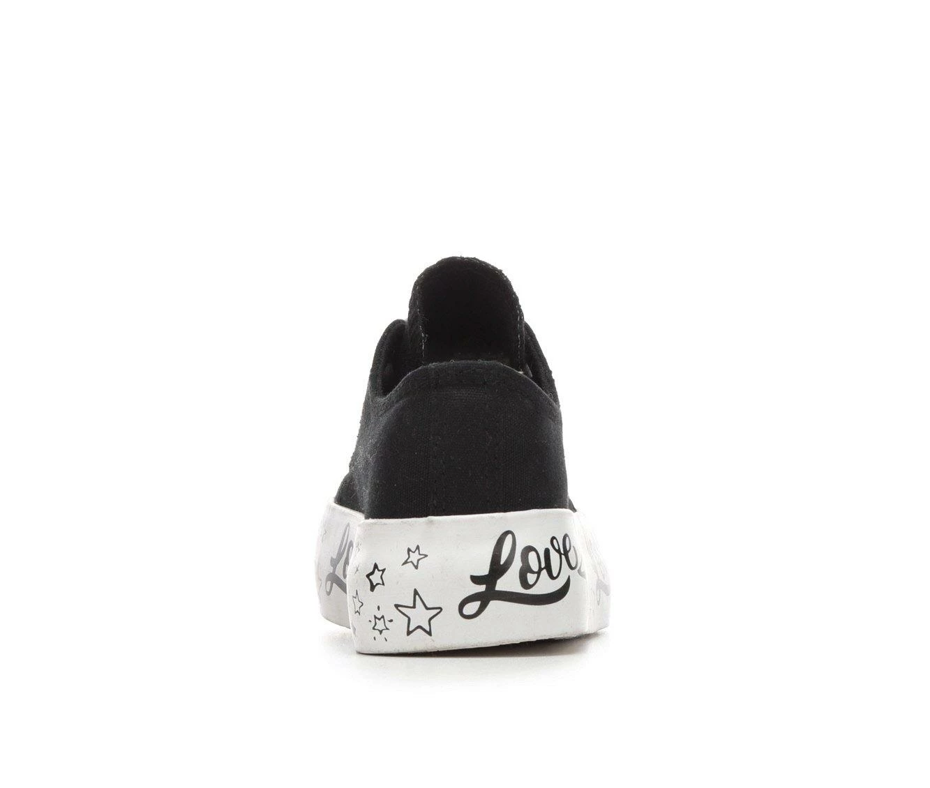 Outlet โค๏ธ Girls' Paris Blues Little Kid & Big Kid Mavis Platform ๐ Sneakers Black/White ๐งจ - Image 6