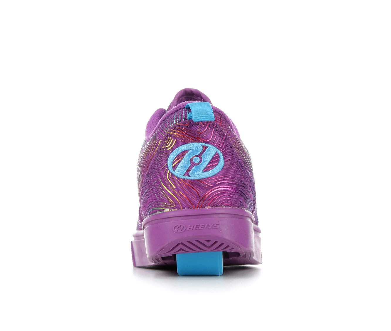 Wholesale ๐ Girls' Heelys Pro 20 ๐ง Girls Print ๐ Sneakers Purple/Rainbow โค๏ธ - Image 6