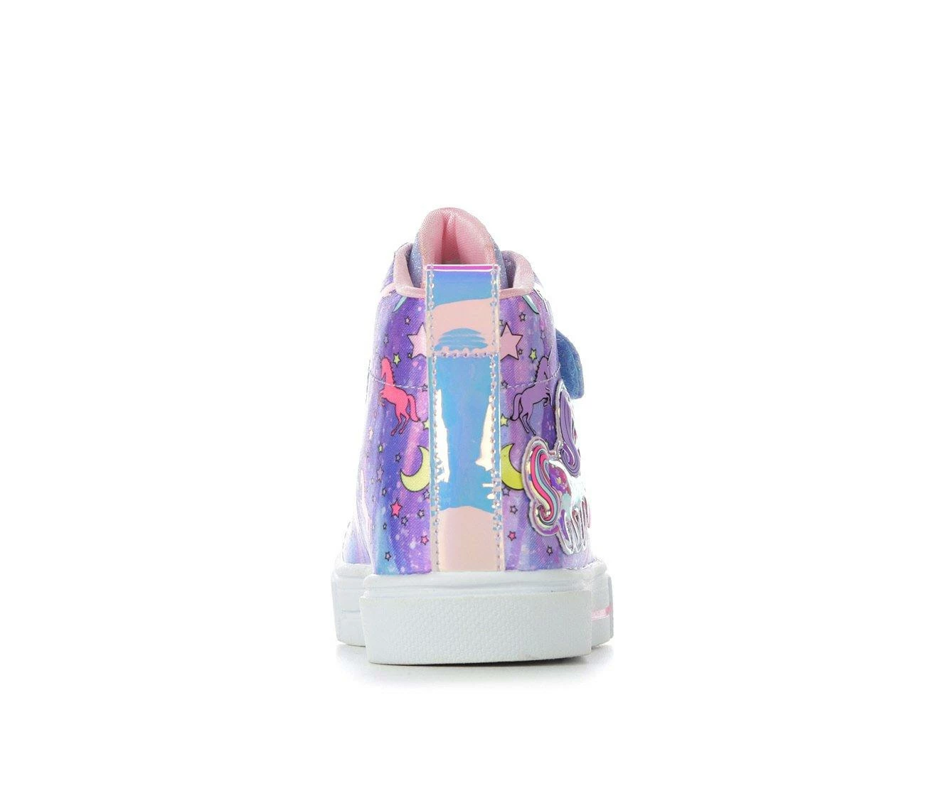 Flash Sale โ Girls' Skechers Toddler Twinkle Sparks Unicorn Light-Up High-Top ๐ Sneakers Purple Multi ๐ - Image 6
