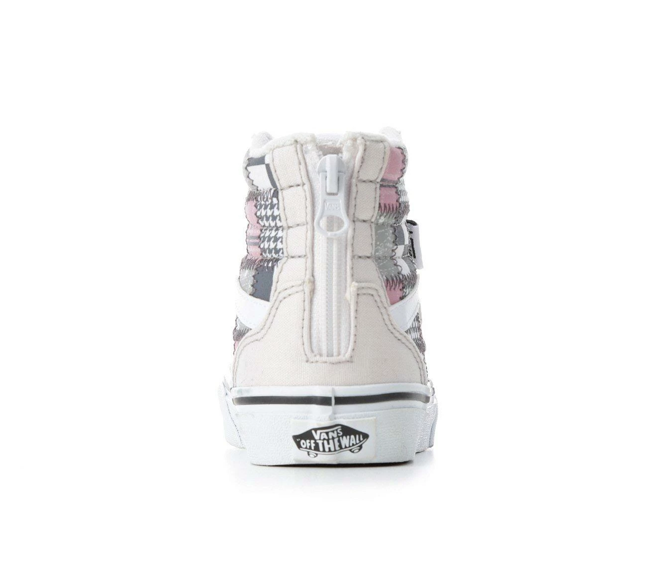 Best Pirce โค๏ธ Girls' Vans Little Kid & Big Kid Filmore Hi Zip High-Top ๐ Sneakers Patchwork/grey โญ - Image 6