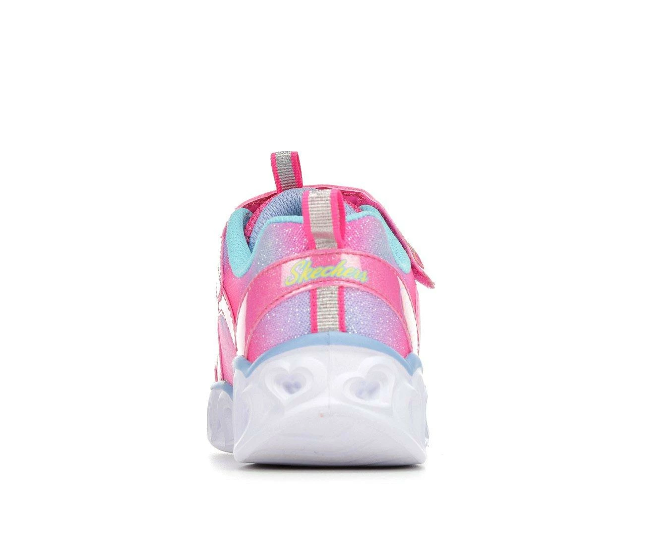 Top 10 ๐ Girls' Skechers Little Kid & Big Kid Heart Lights Rainbow Lux Light-Up ๐ Sneakers Pink Multi ๐ - Image 6