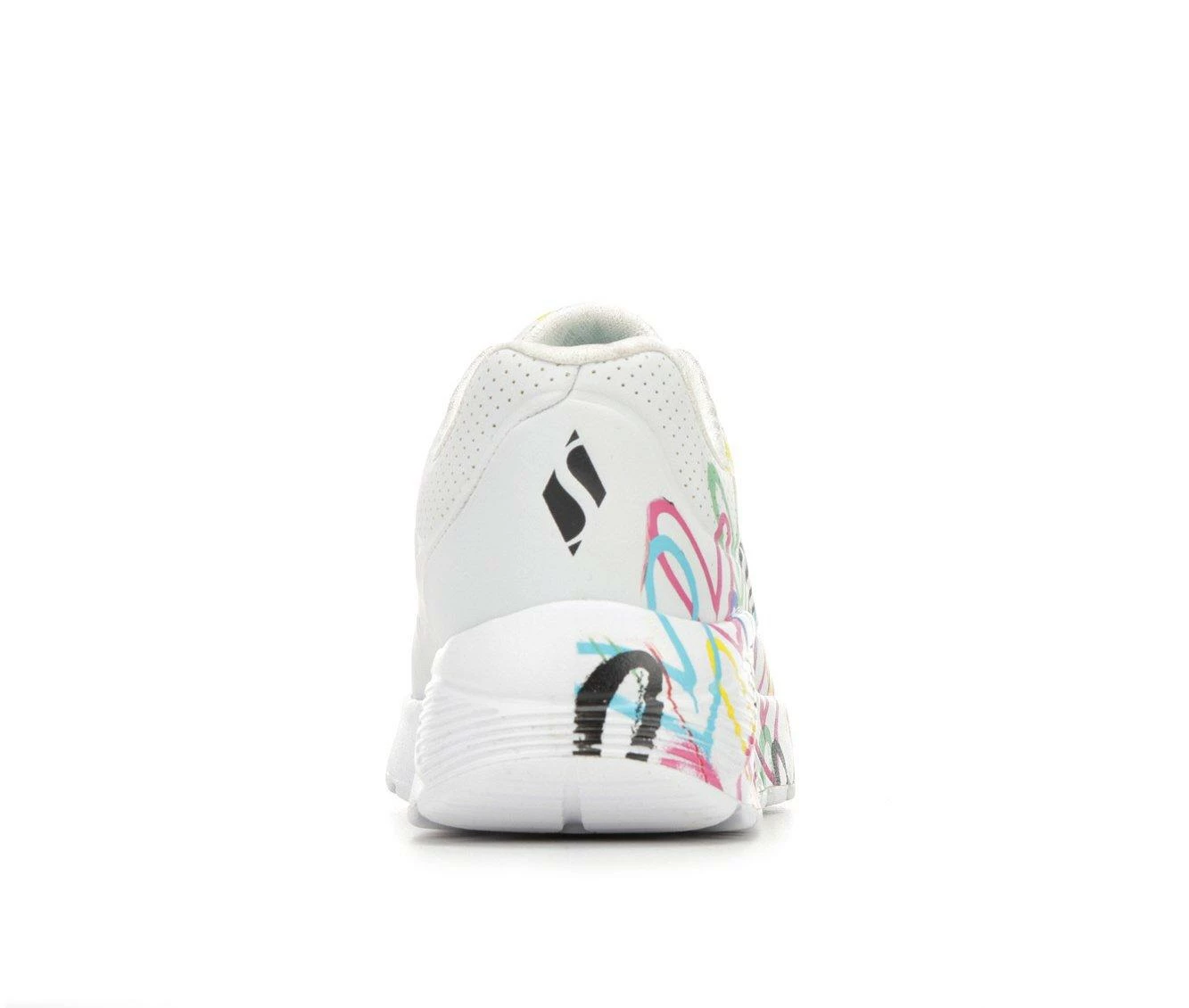 Top 10 โญ Girls' Skechers Little Kid & Big Kid Uno Lite Heart Wedge ๐ Sneakers White/Multi ๐ - Image 6