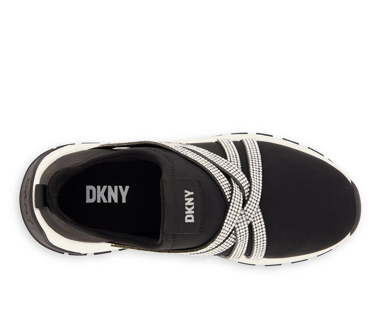 Best reviews of ๐งจ Girls' DKNY Little Kid & Big Kid Danni Criss Cross Slip On ๐ Sneakers Black โ - Image 6