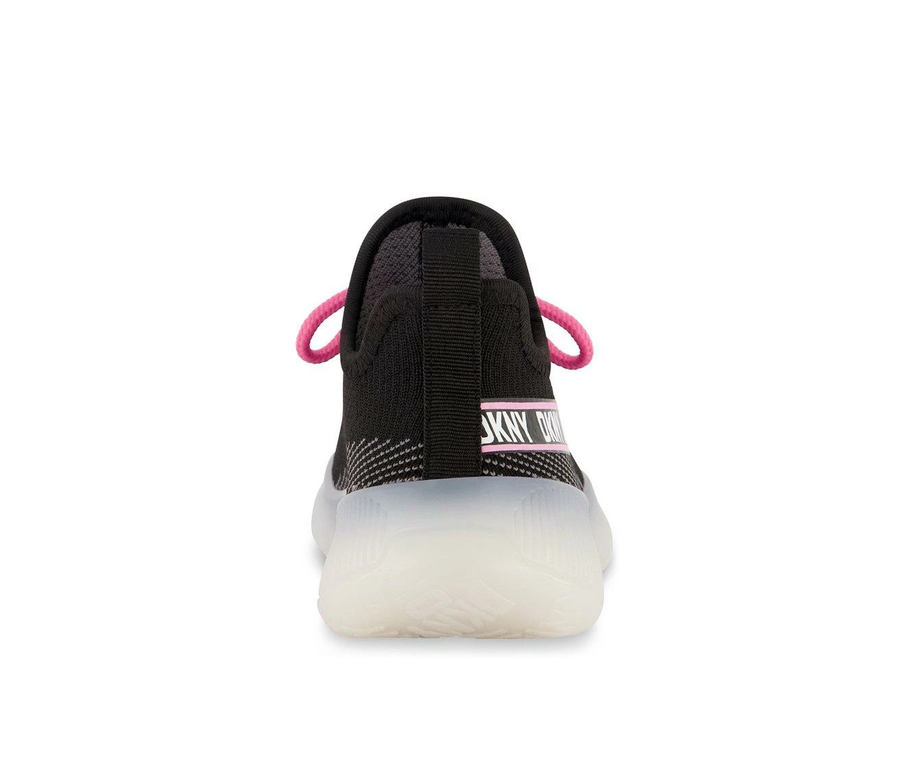 Cheapest ๐ Girls' DKNY Little Kid & Big Kid Landon Knit ๐ Sneakers Black ๐ - Image 6