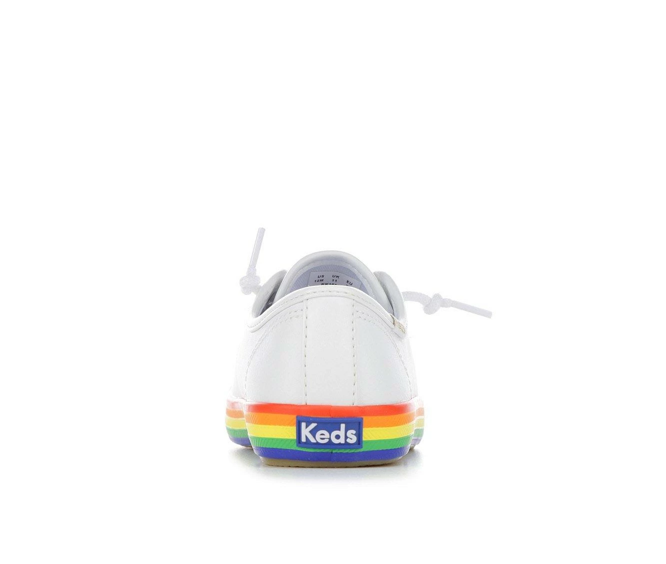 Coupon ๐งจ Girls' Keds Little Kid & Big Kid Kickstart Seasonal ๐ Sneakers White/Rainbow ๐ - Image 6