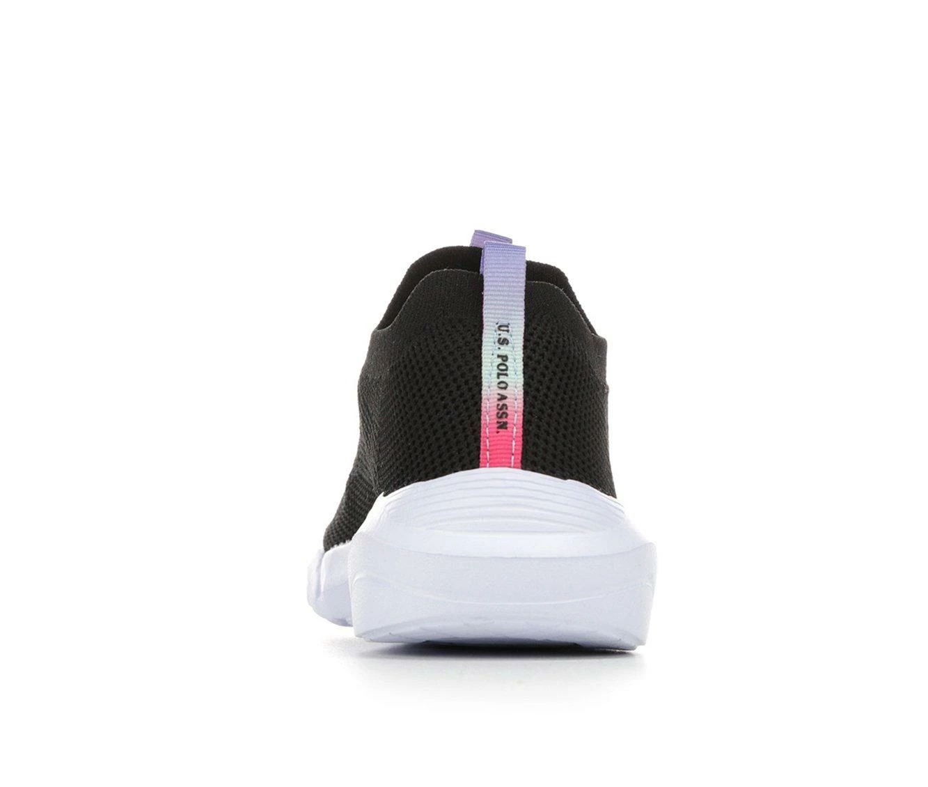 Best deal ๐ฅ Girls' US Polo Assn Little Kid & Big Kid Dig Slip-On ๐ Sneakers Black/Rainbow ๐ - Image 6