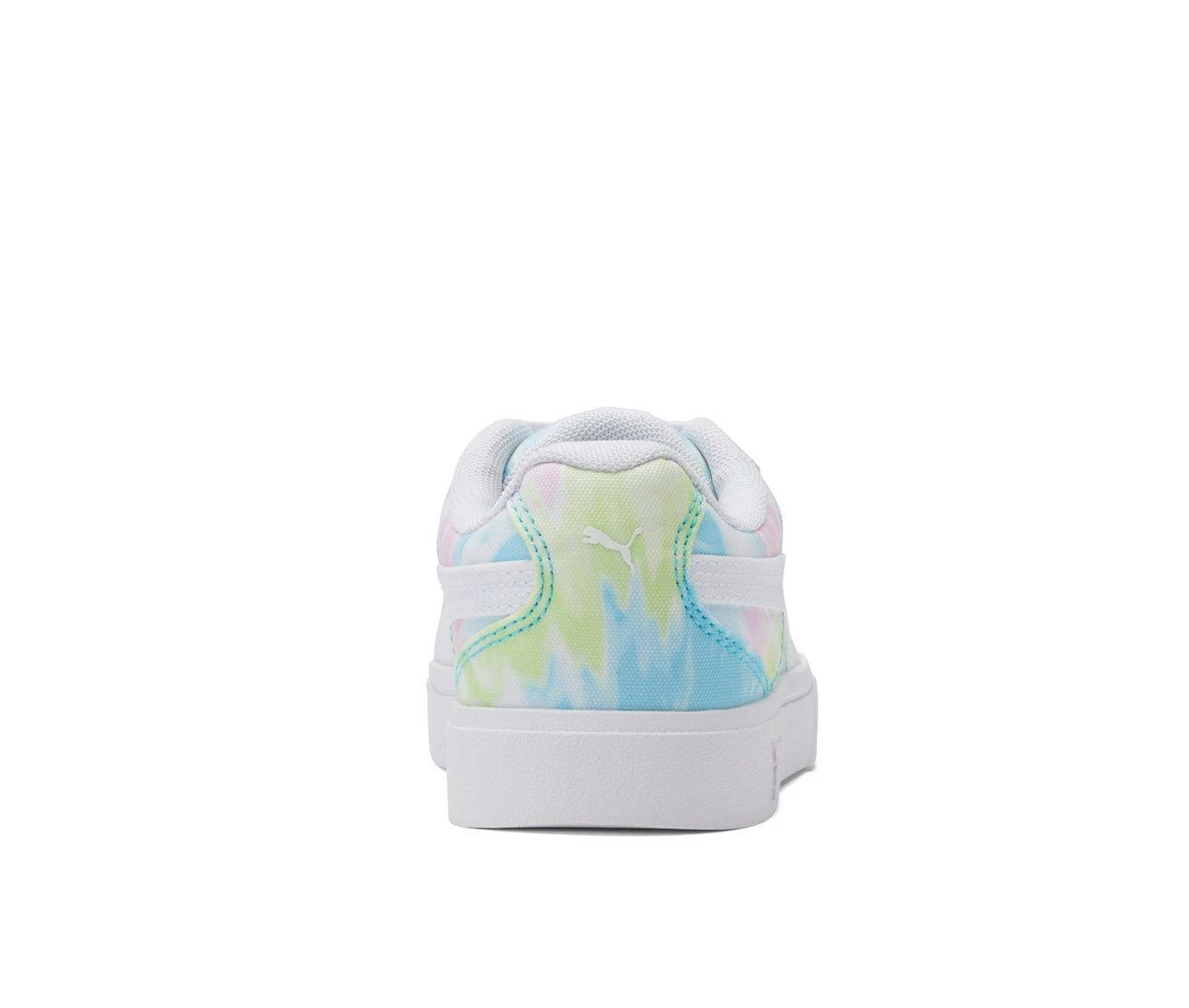 Best deal ๐ Girls' Puma Little Kid & Big Kid C-Rey Canvas Tie Dye ๐ Sneakers Pink/Wht/Green โญ - Image 6