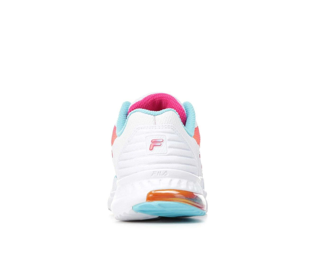 Best Sale โ Girls' Fila Little Kid & Big Kid Acumen Viz 2 Running ๐ Shoes Orng/Wht/Blue ๐ - Image 6