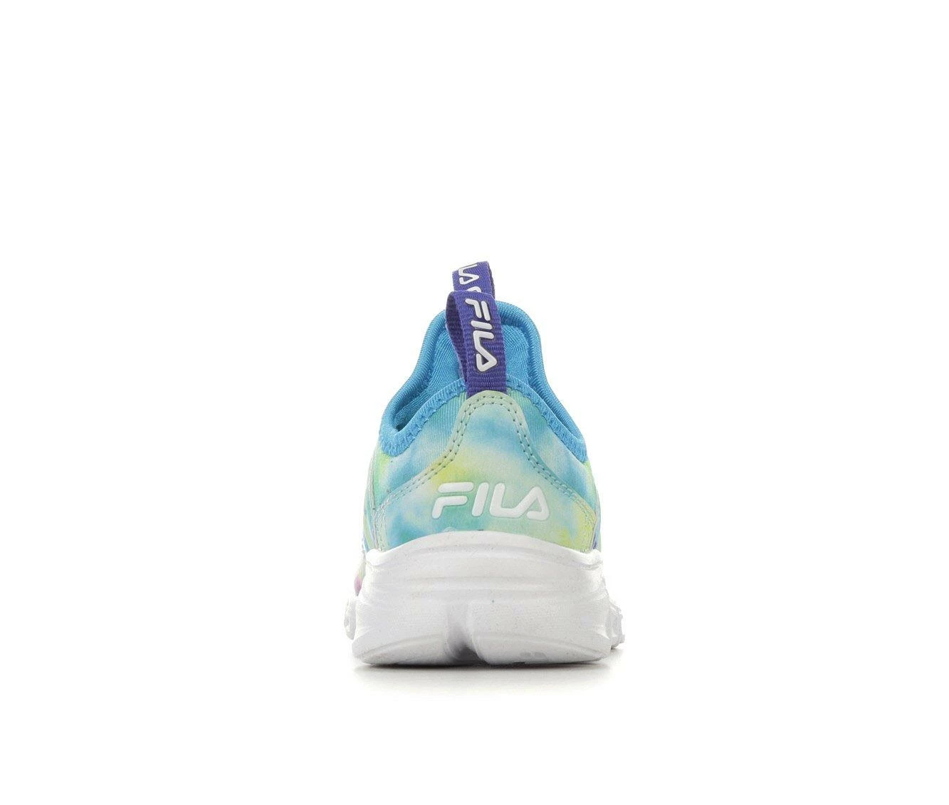 Coupon โ๏ธ Girls' Fila Toddler Landbuzzer Running ๐ Shoes TieDye/Grn/Blu ๐ - Image 6