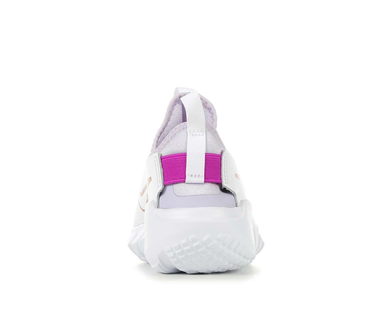 New โจ Girls' Nike Big Kid Flex Runner 2 Slip-On Running ๐ Shoes Wht/Copper/Ppl โค๏ธ - Image 6